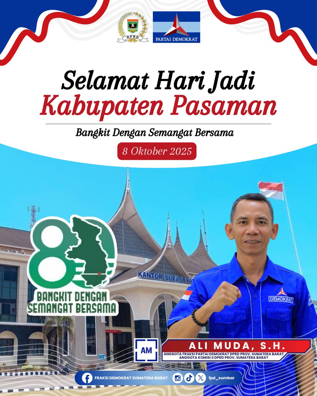 Ali Muda SH Anggota DPRD Provisi Sumatera Barat